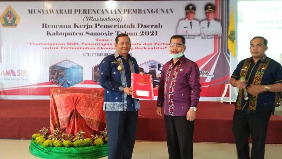 Bupati Samosir Tutup Musrenbang RKPD
