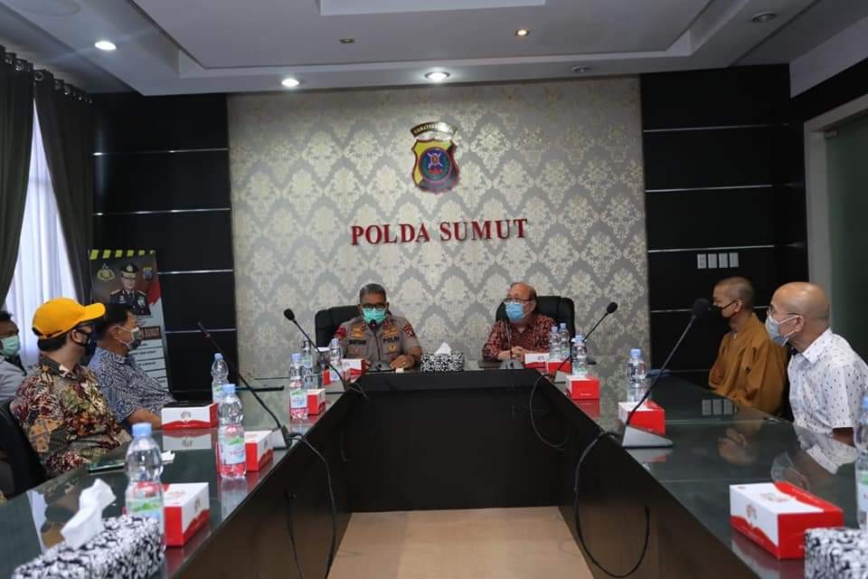 Kapoldasu Ajak Marga Tionghoa Bersama-sama Atasi Covid-19 