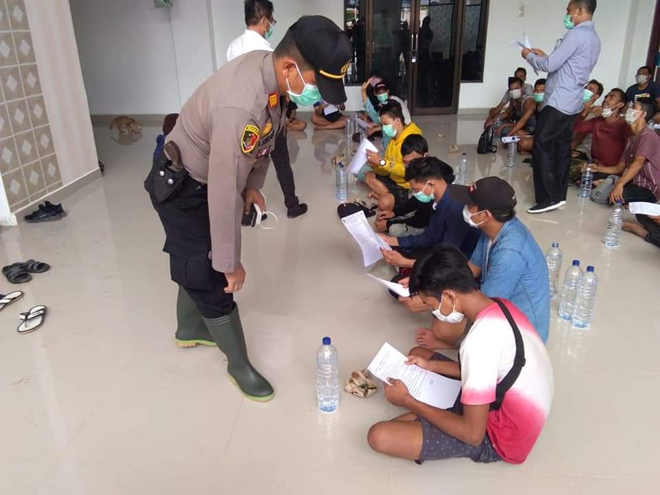 Polres Labuhanbatu Amankan 36 TKI Masuk Jalur Ilegal