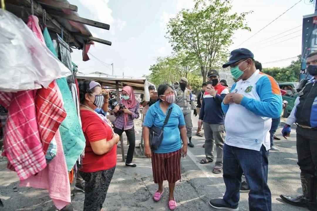 Pemko Medan Sosialisasikan Penggunaan Masker di Lima Kecamatan Zona Merah 