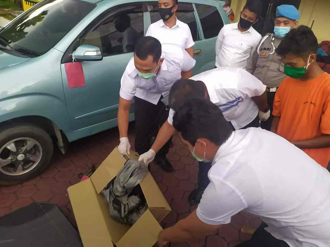 Polrestabes Medan Tangkap Pelaku Pembunuhan Sadis di Sampali