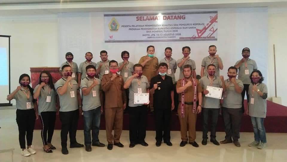 Pemkab Samosir Gelar Pelatihan Peningkatan Kualitas SDM Pengurus Koperasi