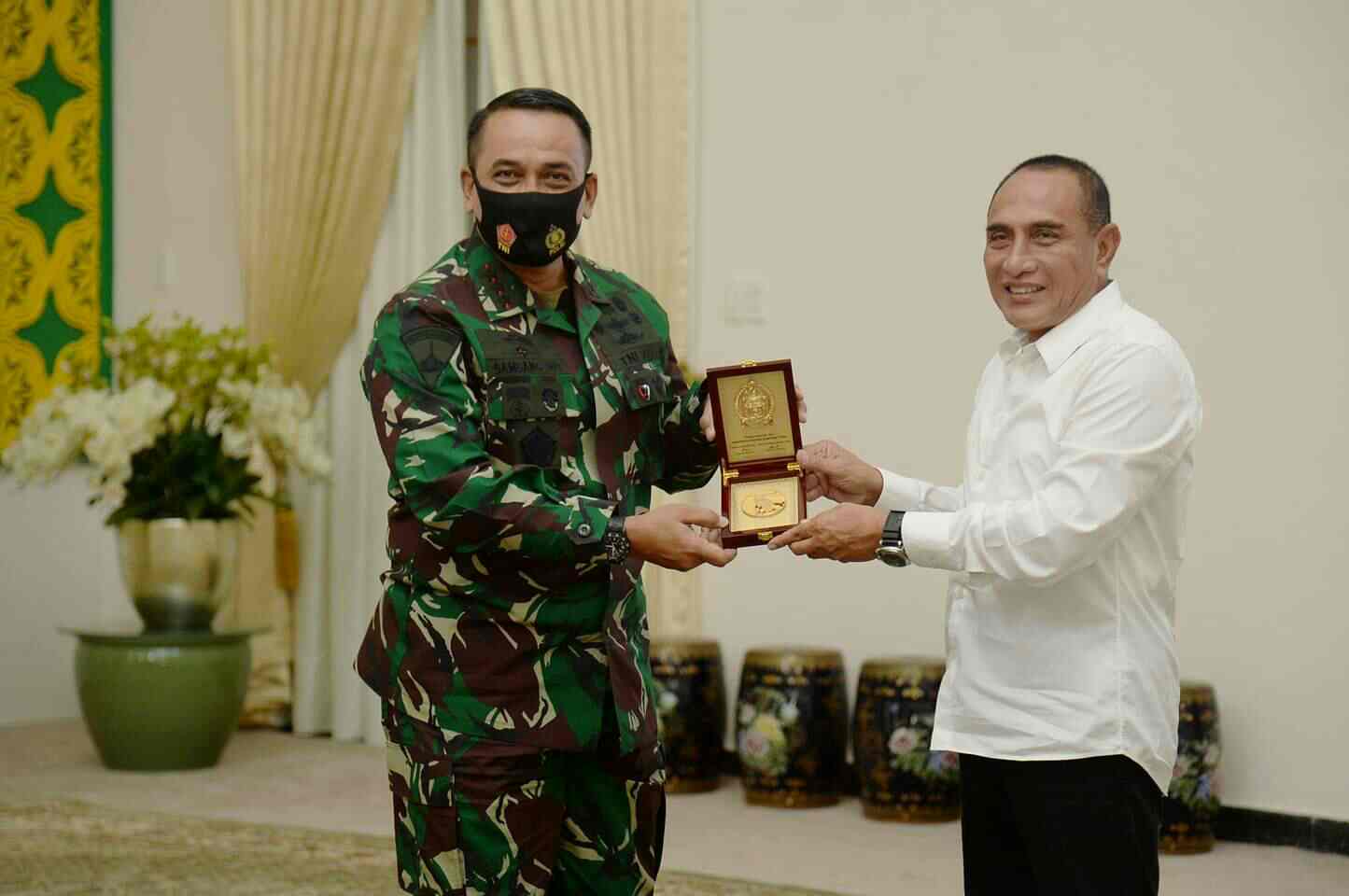 Gubernur Sumut Sambut Baik Rencana Markas Besar (Mabes) TNI Gelar Latsitardanus di Sumut 