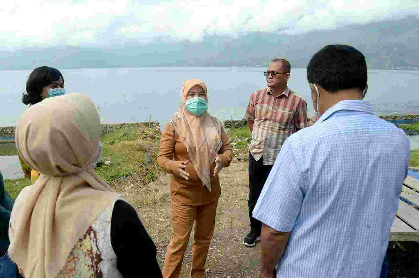 Sekda Sumut Kunjungi Samosir Persiapkan Rakornas Kementerian PPPA