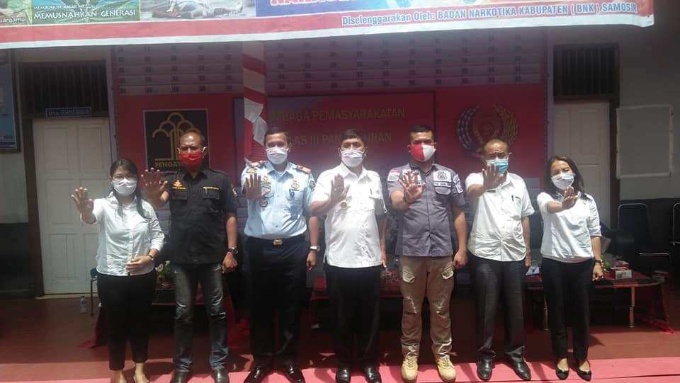 BNK Samosir Gelar Sosialisasi P4GN di Lapas Pangururan