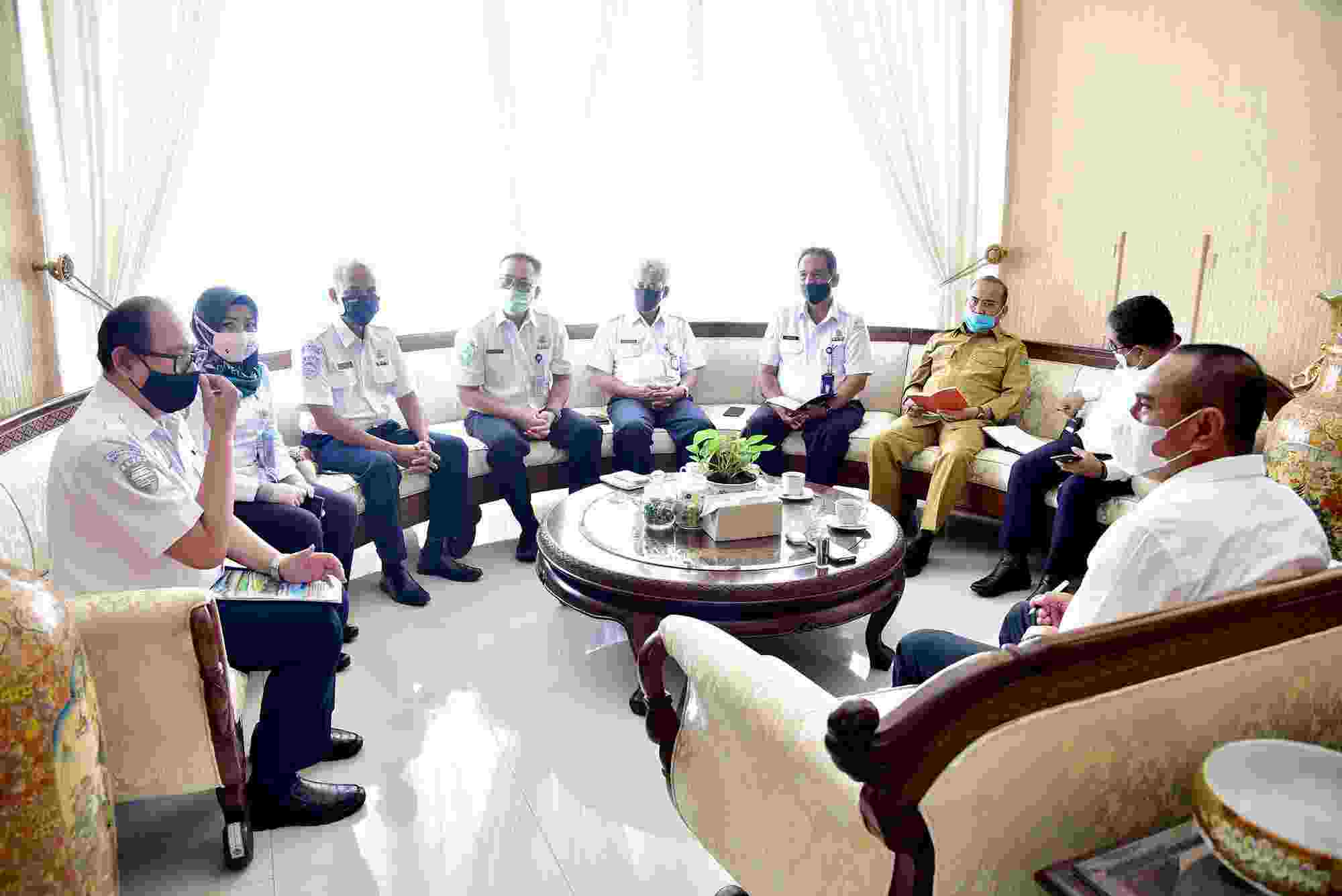 Audiensi BBMKG Wilayah I Medan Gubernur Minta Tingkatkan Intensitas Komunikasi ke Pemerintah Daerah