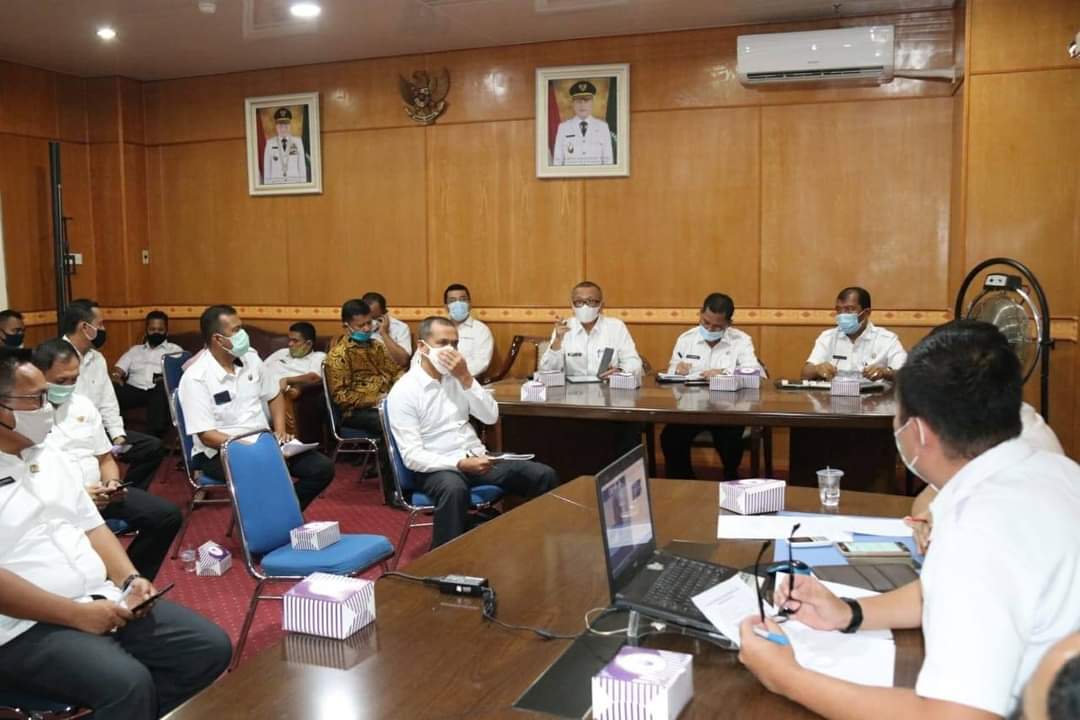 Asisten Umum Pemko Medan Ikuti Rapat Persiapan Pelantikan Pengganti 11 Kepala Daerah Ikut Pilkada