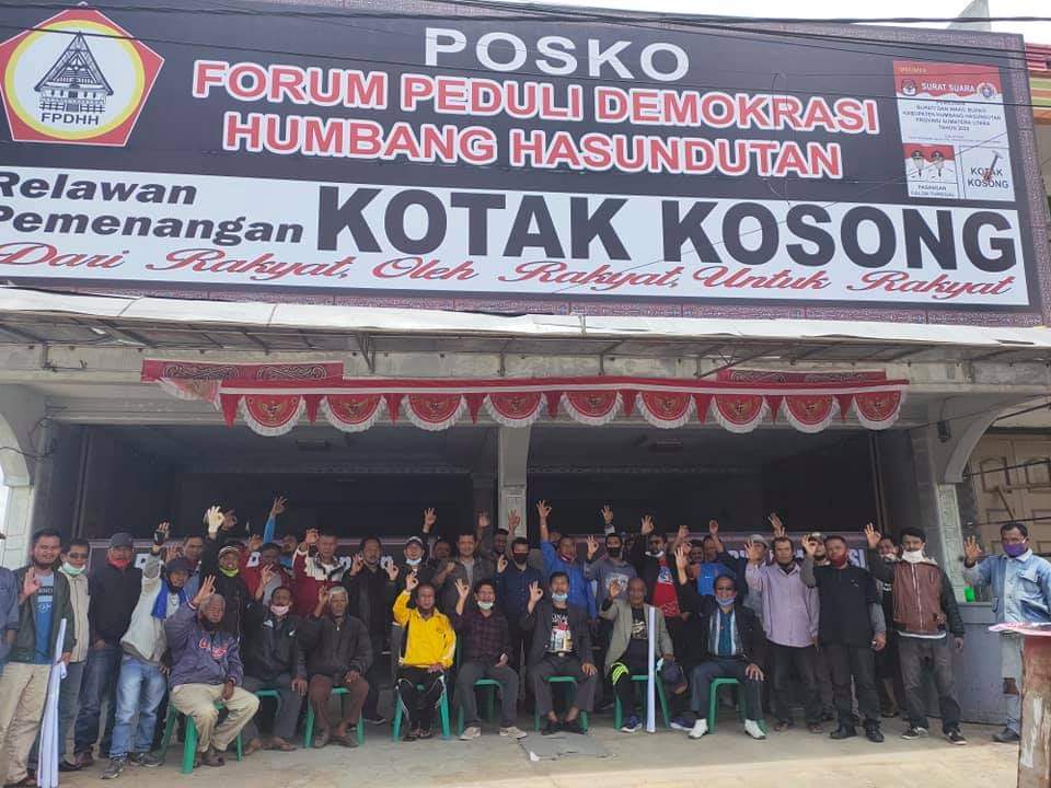 Suara Kotak Kosong Semakin Menggema di Humbang Hasundutan