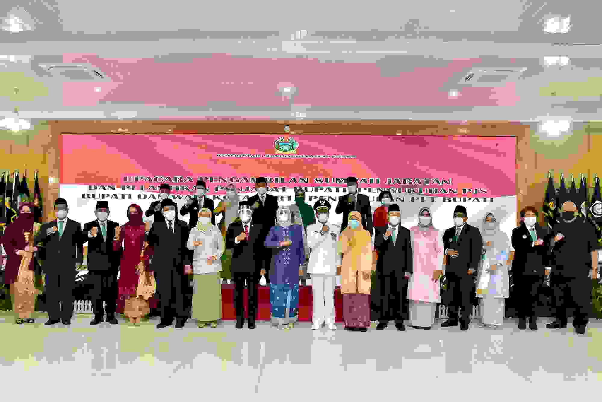 Gubernur Sumut Lantik 10 Pjs Bupati/Walikota, Termasuk Pj. Bupati Pakpak Bharat