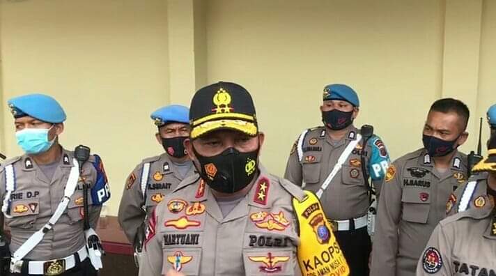 Kapolda Sumut : 253 Pengunjuk Rasa Anarkis Diamankan, 21 Orang Diantaranya Reaktif Covid-19