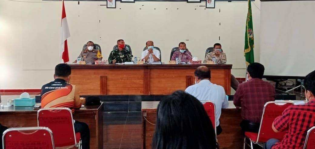 Satgas Penanganan Covid-19 Gelar Rapat Tim 