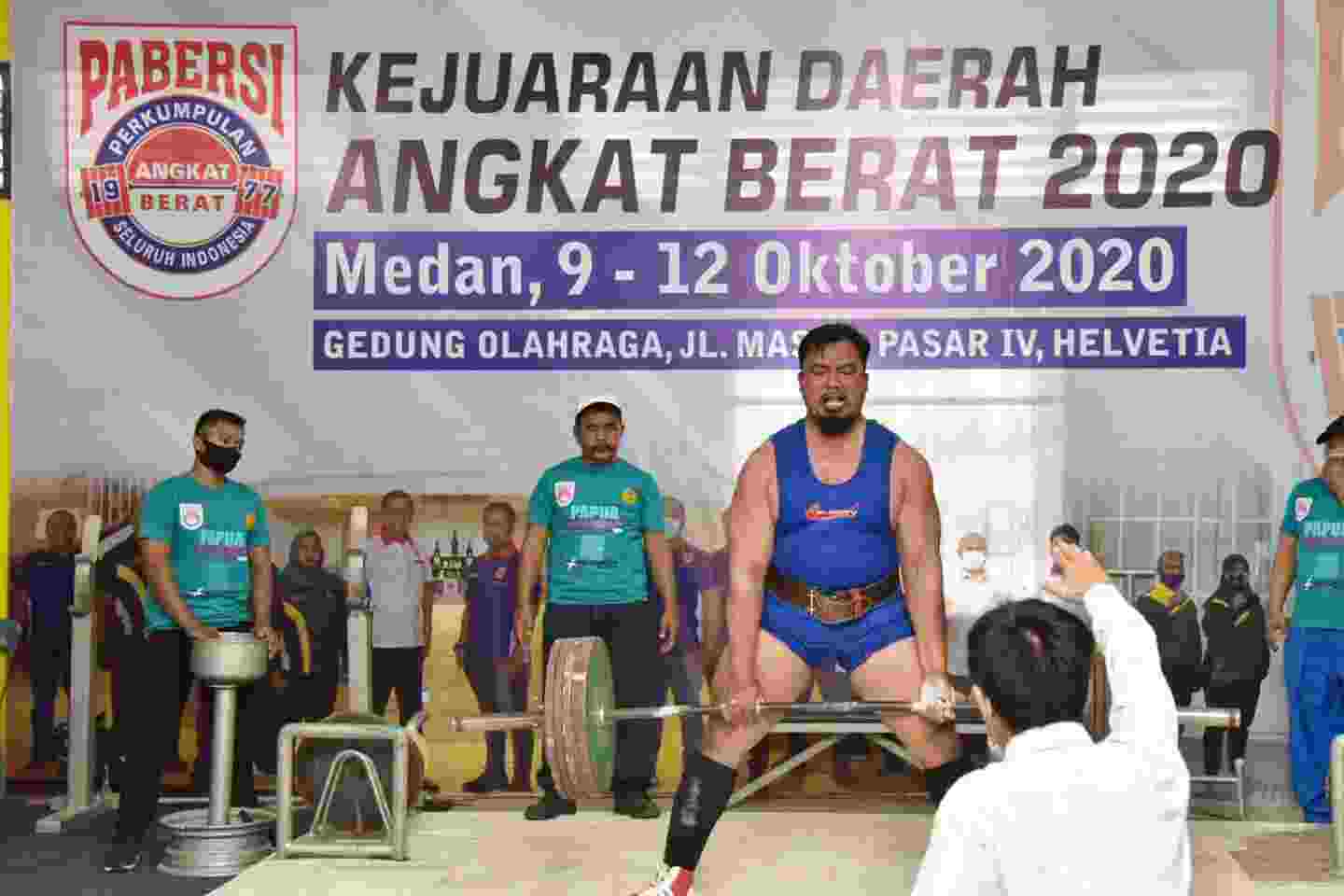 Gubernur Sumatera Utara Buka Kejuaraan Daerah (Kejurda) Angkat Berat 2020