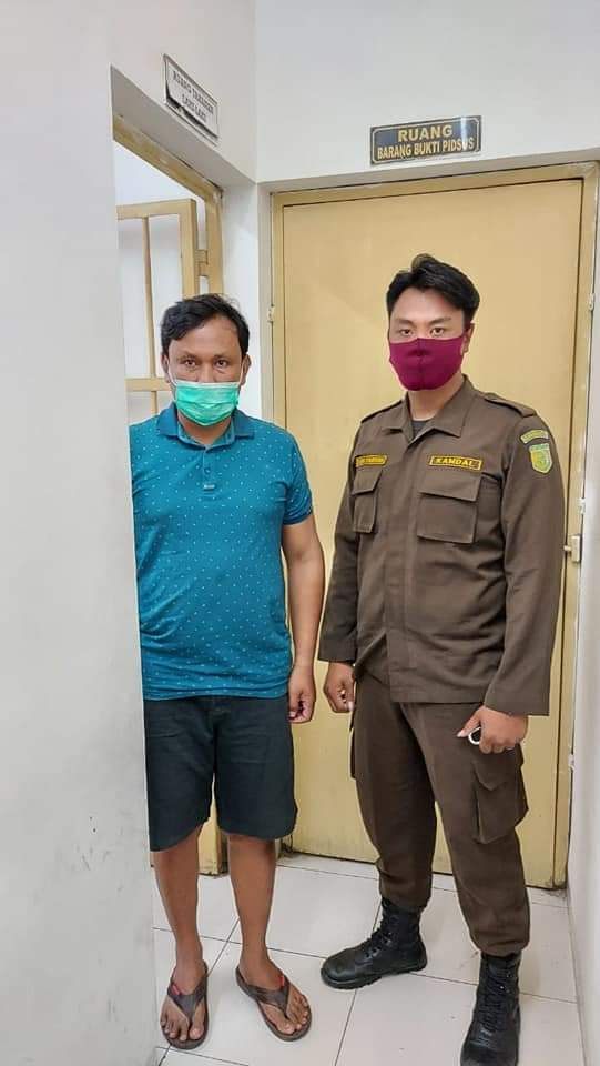 Tim Intel Kejatisu Tangkap Mantan Kabag Umum Toba di Medan