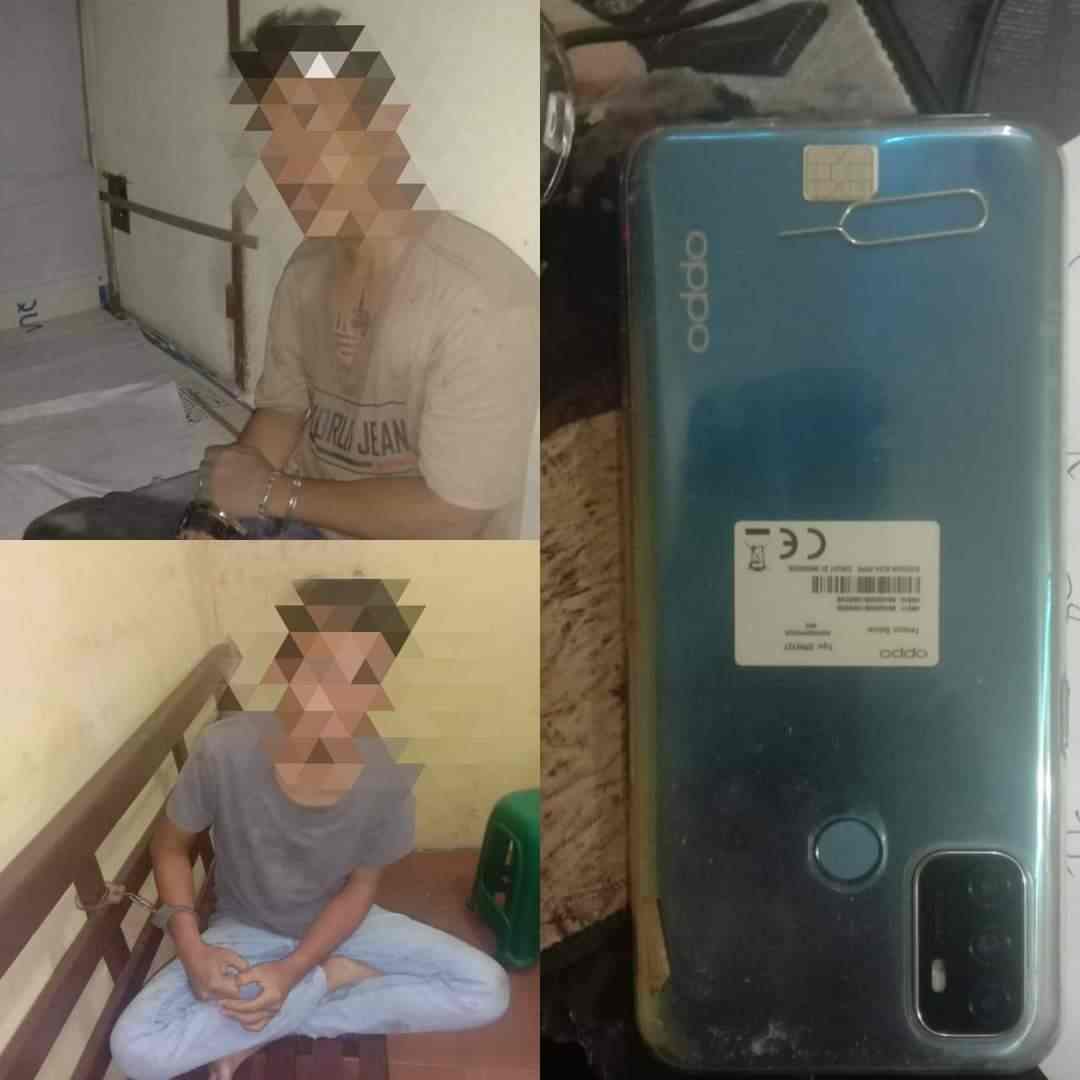Rampas HP Pengendara, Dua Pria Ini Masuk Sel