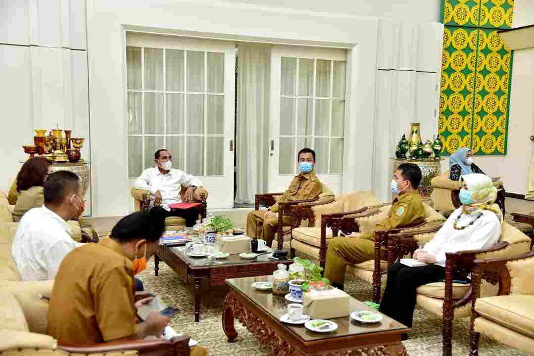 Gubernur Edy Alihkan Penanganan Covid-19 Provsu di Nias ke Satgas Kabupaten Kota