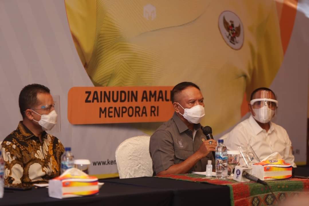 Menpora Sosialisasikan Grand Desain Keolahragaan Nasional di Medan