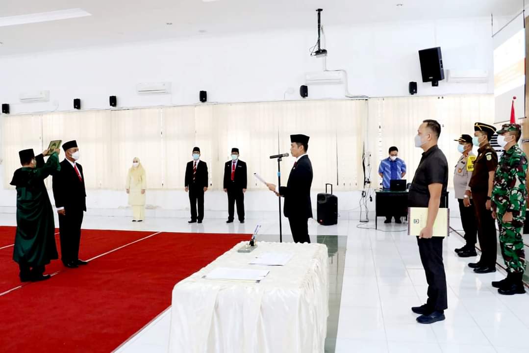 Hendra Dermawan Siregar Dilantik Menjadi Pj Sekda Kota Pematangsiantar