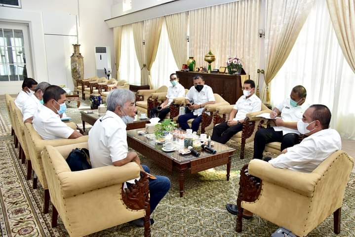 Terima Pengurus Koni Sumut, Gubernur Harapkan Pembinaan Atlet Ditingkatkan Untuk PON XX Papua