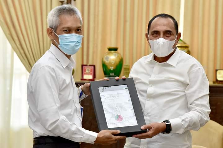 Gubernur Edy Rahmayadi Terima Laporan Hasil Pengawasan BPKP