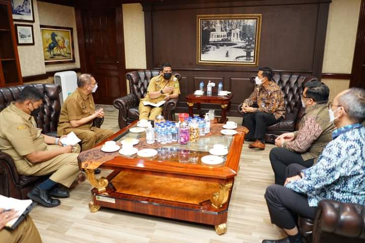 Wali Kota Medan Terima Perwakilan Bank Indonesia,  Koordinasi Penataan Kesawan