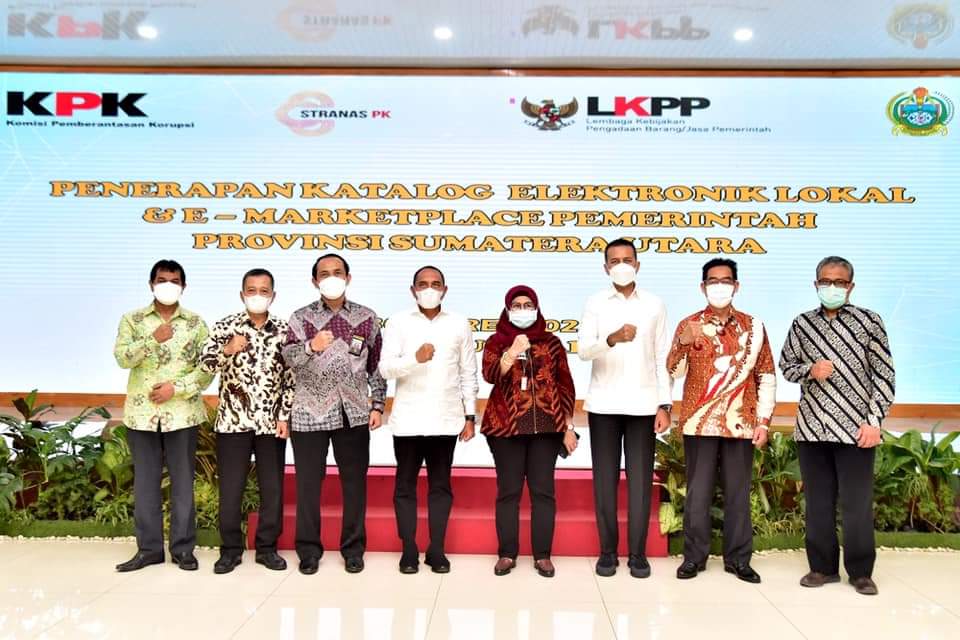 Tingkatkan Pencegahan Korupsi, Gubsu Tekankan Seluruh Pemda Gunakan BELA Pengadaan LKPP