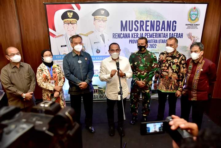 Musrenbang Provinsi Sumut 2022 Dibuka, Gubsu Minta Kabupaten/Kota Fokus ke Pembangunan Potensial