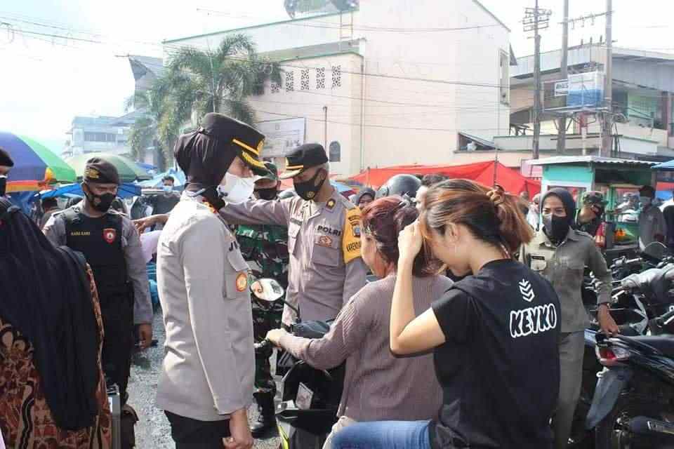 Polres Padang Sidimpuan Gelar Operasi Yustisi Bersama TNI dan Pemerintah Setempat 