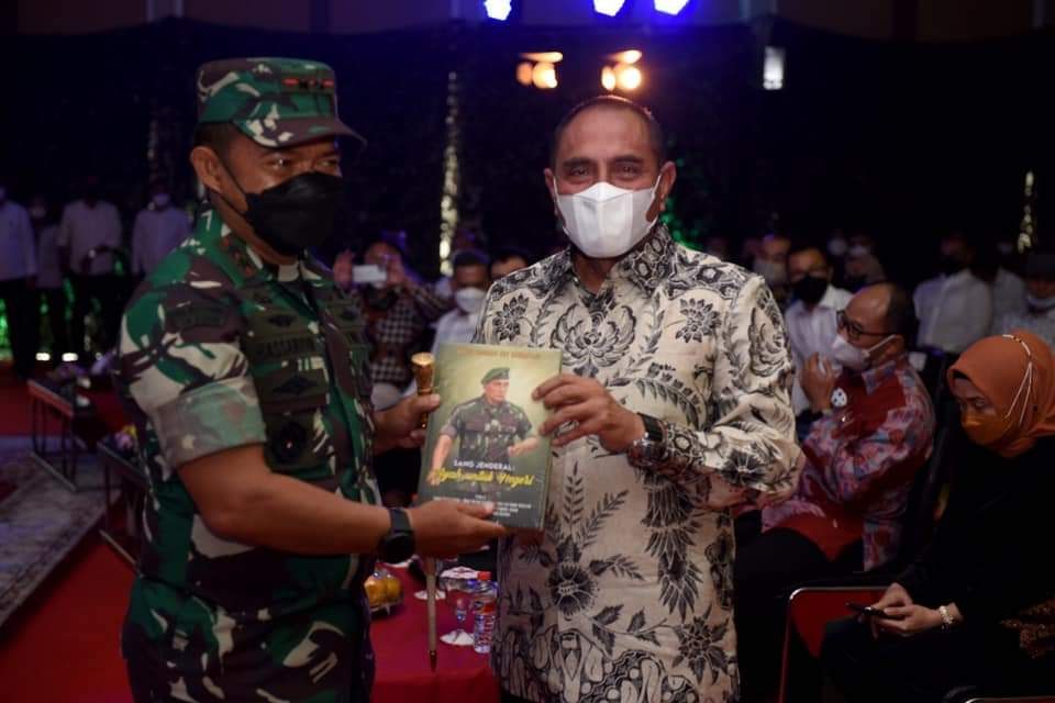 Buku Sang Jenderal, Ayah Untuk Negeri Diluncurkan, Ada Kisah Masa Kecil Gubsu Edy Didalamnya