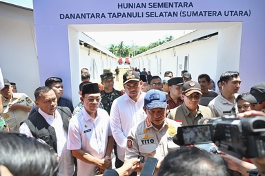 Mendagri Apresiasi Sinergi Pemda Sumut, Pemulihan Pascabencana Kian Efektif