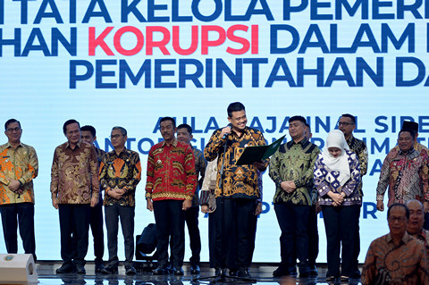 Teken Komitmen Bersama KPK,  Bobby Nasution Dorong Pencegahan Korupsi Dilakukan Komprehensif