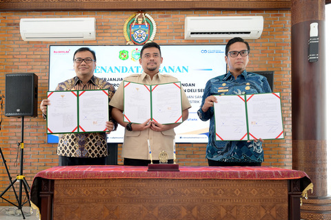 Kelola Sampah Jadi Energi,  Bobby Nasution Teken Kesepakatan dengan Walikota Medan dan Bupati Delise