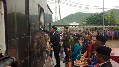 Pemkab Toba Peringati Gugurnya Pahlawan Sisingamangaraja XII ke 119