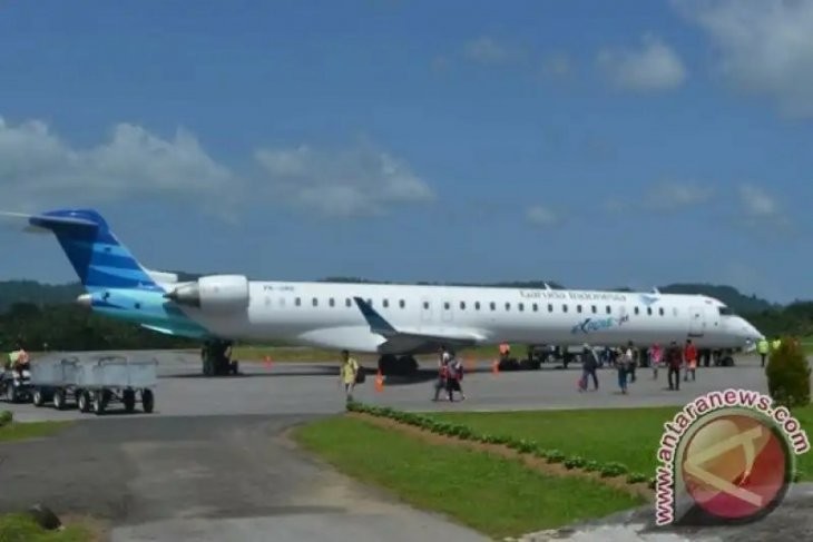 Kabut Asap di bandara Pinangsori, Garuda dialihkan ke Padang