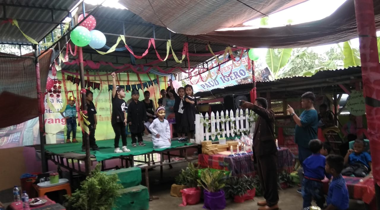 Perayaan Natal PAUD Igero Sei Abal Bertabur Kreativitas