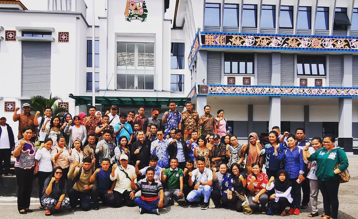 1111 Tenaga Honorer  Sampaikan Tuntutan Ke Pemkab Karo