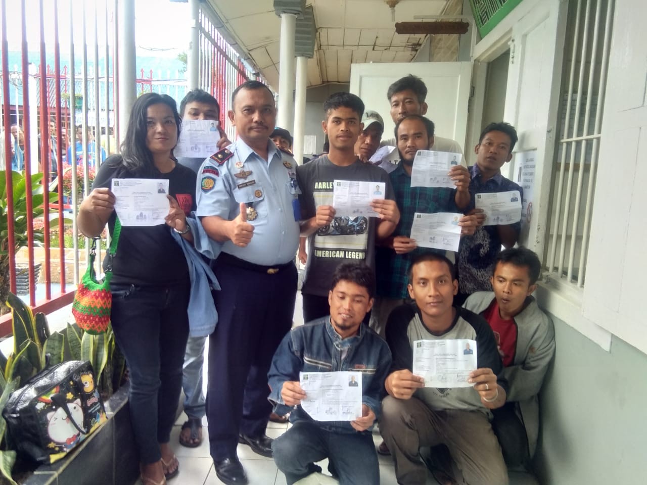 Awal 2020 Sebanyak 10 Orang Bebas Crash Program PB Rutan Kelas II B Kabanjahe