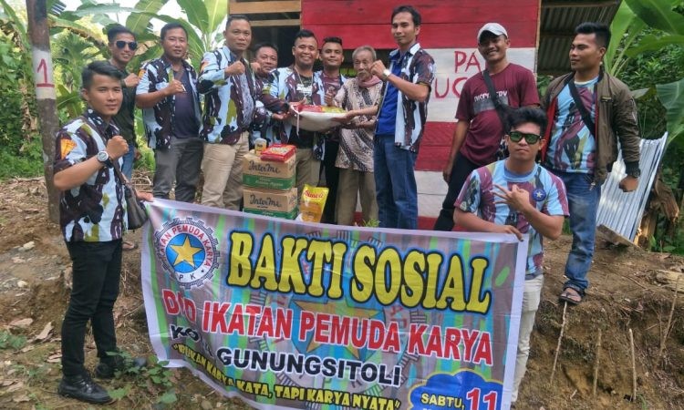 IPK Gunungsitoli Kunjungi & Santuni Pria Tua di Nias