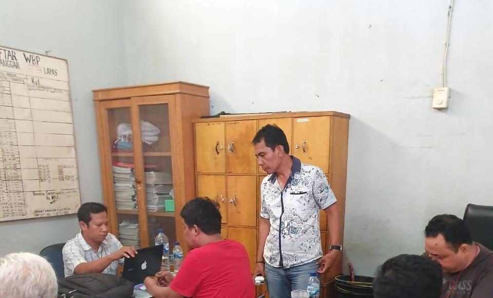 Polres Simalungun Periksa Urine di Lapas Kelas IIA Pematang Siantar