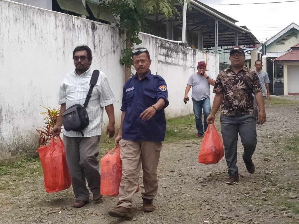 Pasca Kerusuhan, Tim Labfor Mabes Polri Identifikasi Rutan Kabanjahe