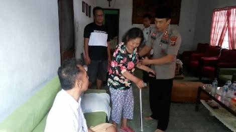Kapolrestabes Medan Peduli Terhadap Anggotanya