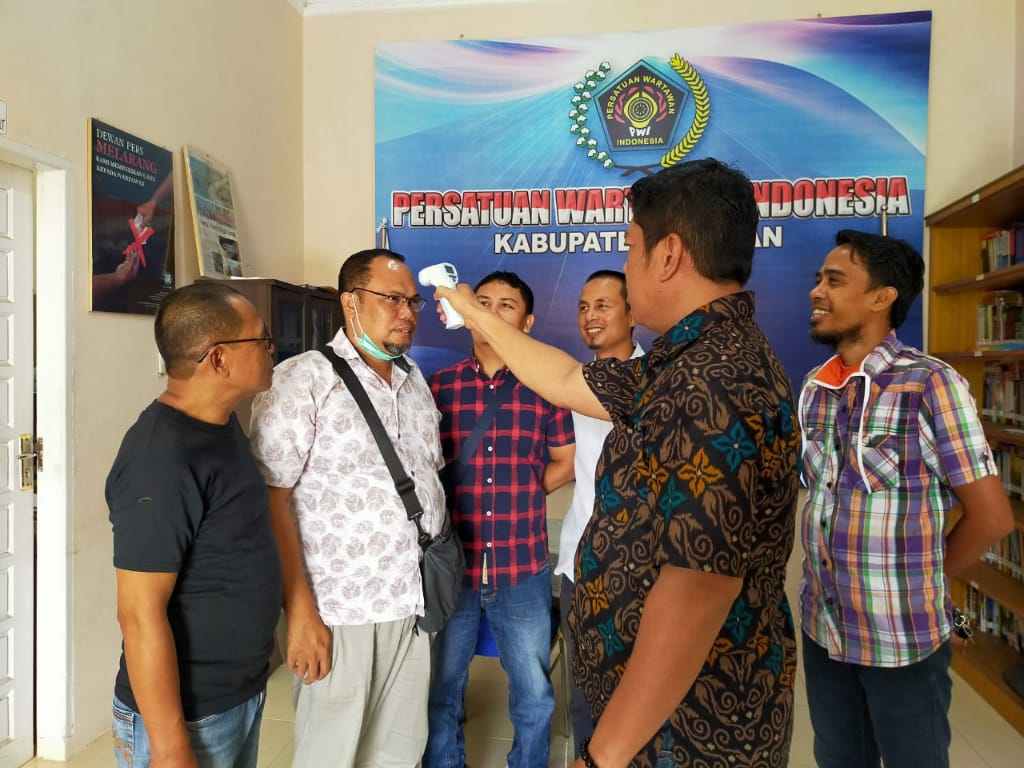Dukung Gugus Tugas Covid-19 PWI Asahan akan Bagikan Masker Kepada Wartawan