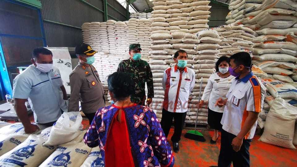 Tim Gugus Tugas Tinjau Perum Bulog, Pastikan Stok Beras Aman dan Cukup Tiga Bulan Kedepan