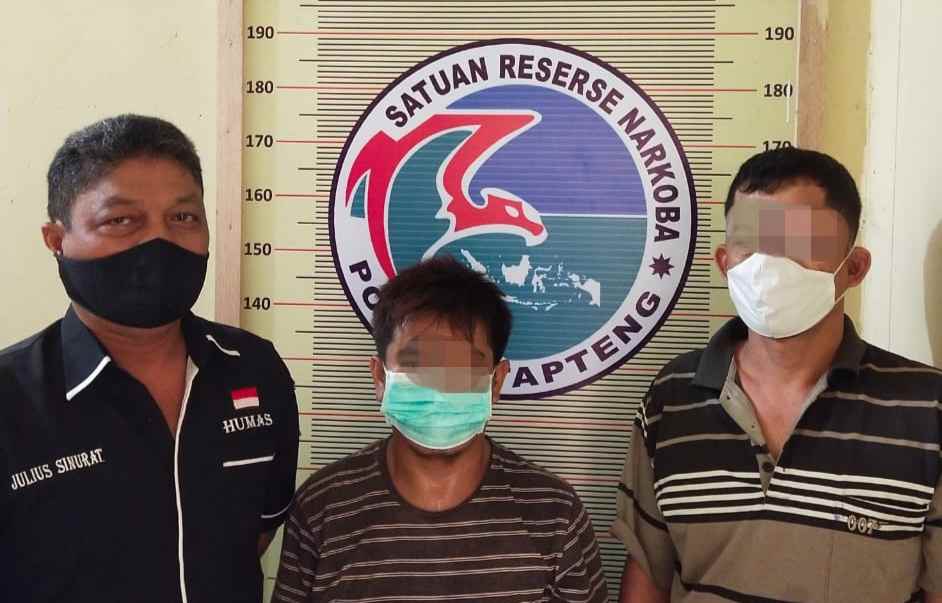 Polsek Sibabagun Ringkus Dua Orang Penyalahgunaan Narkotika Jenis Sabu