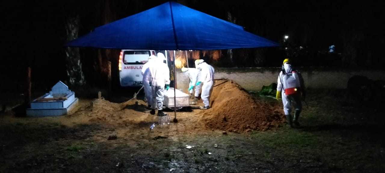 Seorang Pasien PDP Meninggal Dunia, Dikuburkan Pakai Protokol Kesehatan
