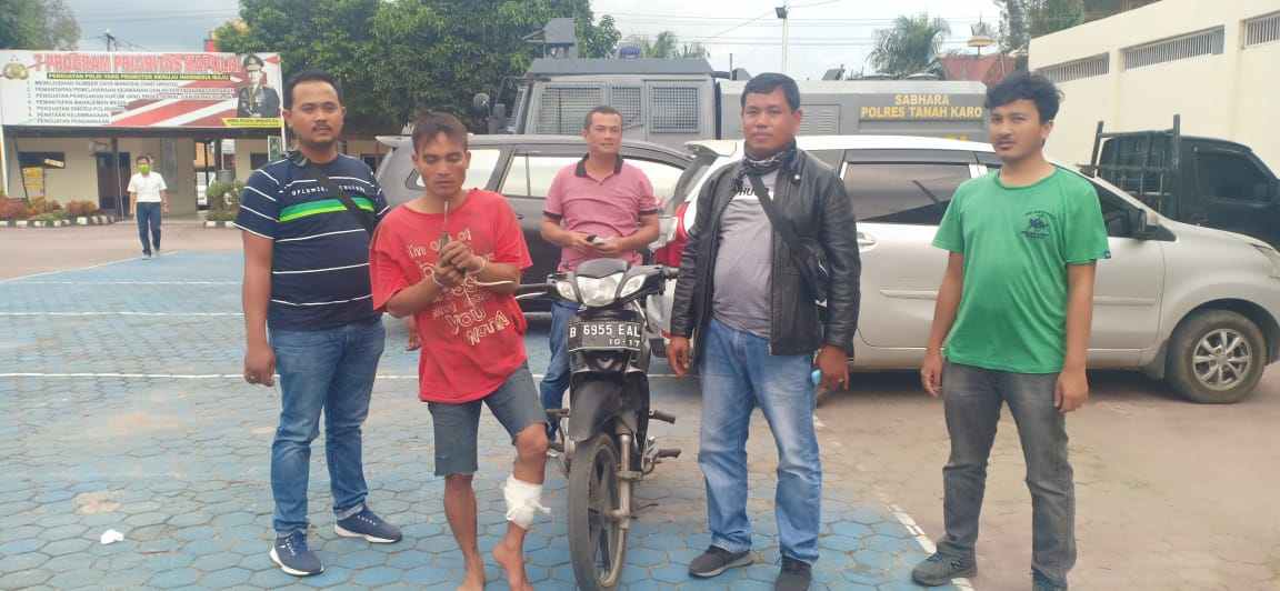 Curi Sepeda Motor di Pasar Baru, Pelaku Dapat Hadiah Timah Panas