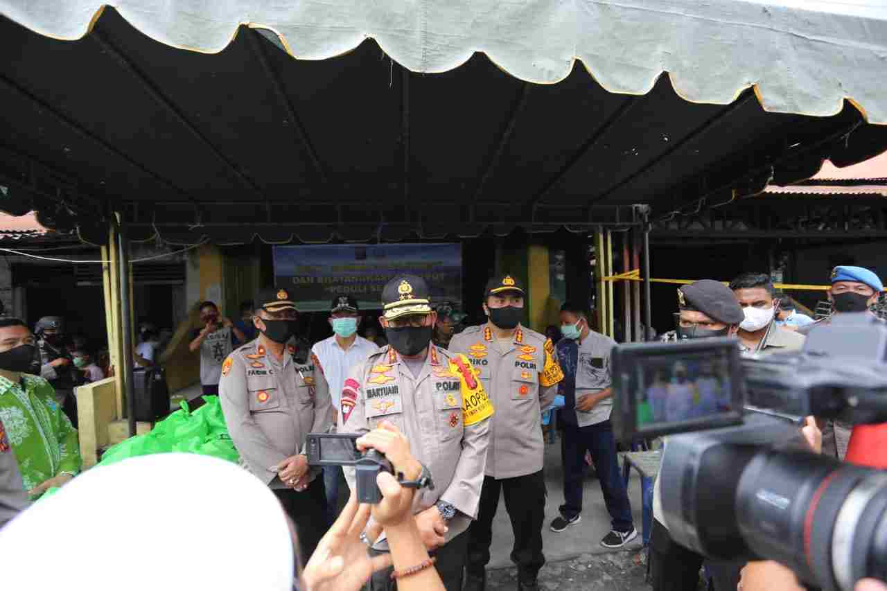 Kapolda Sumut Tinjau Pos Pengamanan Ops Ketupat Toba Jalan Cemara