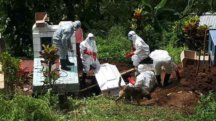 PDP Asal Asahan Dimakamkan dengan Protokol Kesehatan di Medan