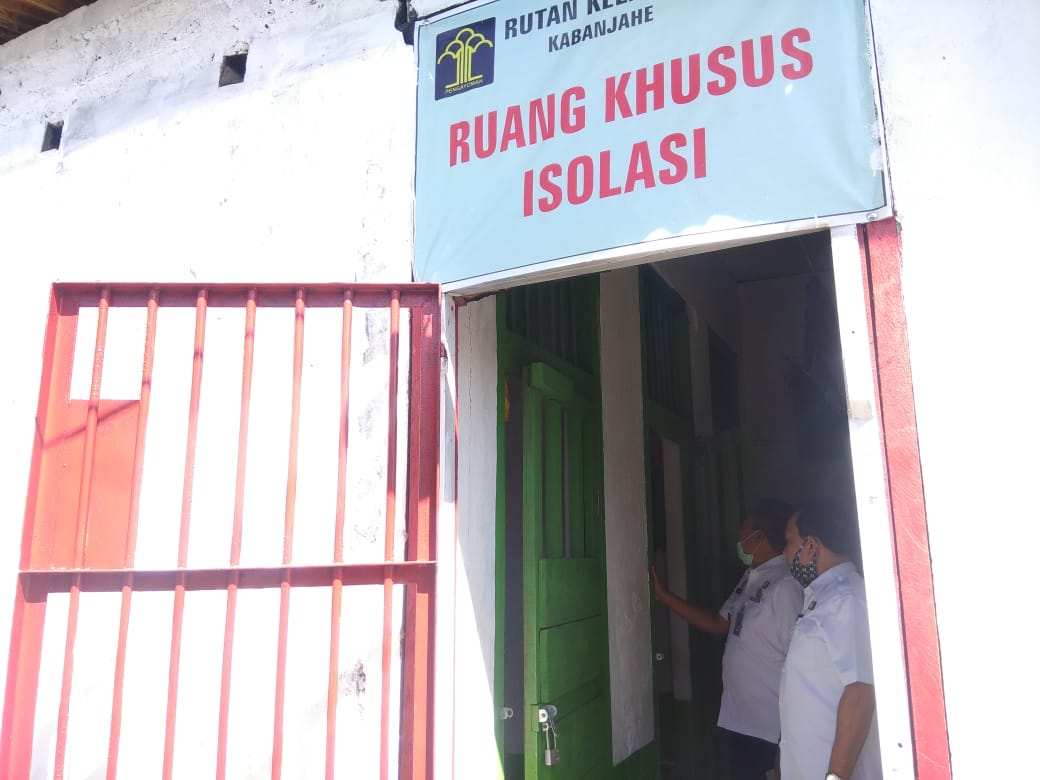 Antisipasi Covid 19, Rutan Kelas II B Kabanjahe Sediakan Ruang Isolasi