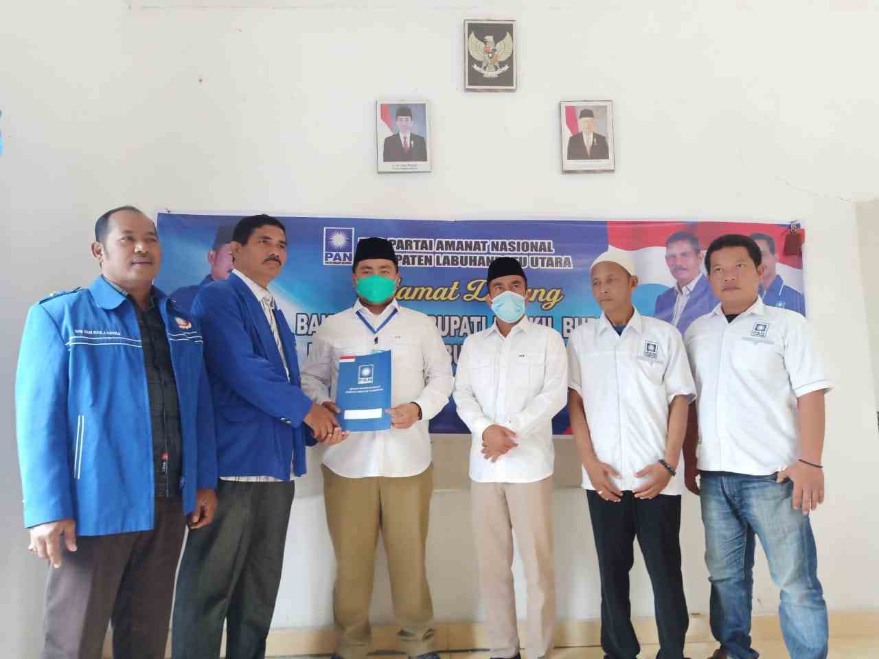 Pasangan Balon Bupati Labura HYS-Samsul Dapat Dukungan dari PAN