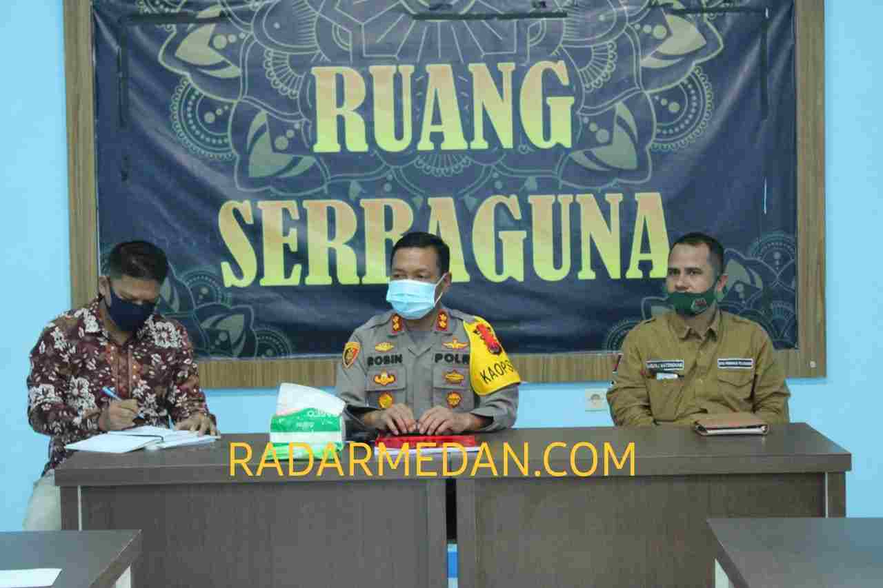 Persiapan Pilkada, Kapolres Sergai Koordinasi dengan Penyelenggara Pilkada